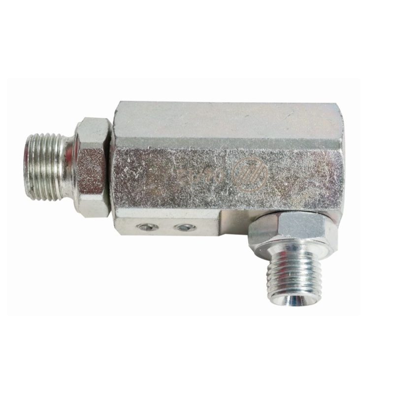 Swivelling Joint 90° - For Grease Hose Reels - M1/4" - Max. Pressure 8702 PSI