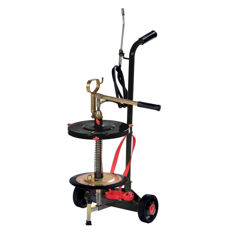 Grease Kit - Manual Pump - For 45 to 65 lbs Drum - Complete + 2 Whls Trolley (250068)
