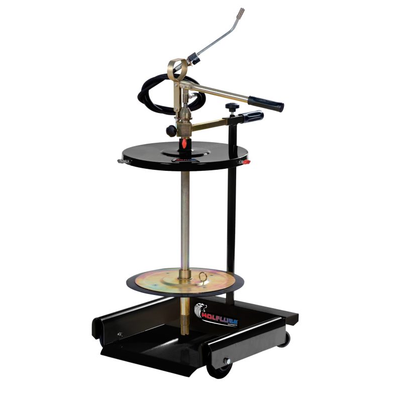 Grease Kit - Manual Pump - For 120 lbs Drum - Complete + 2 Whls Trolley (250068)