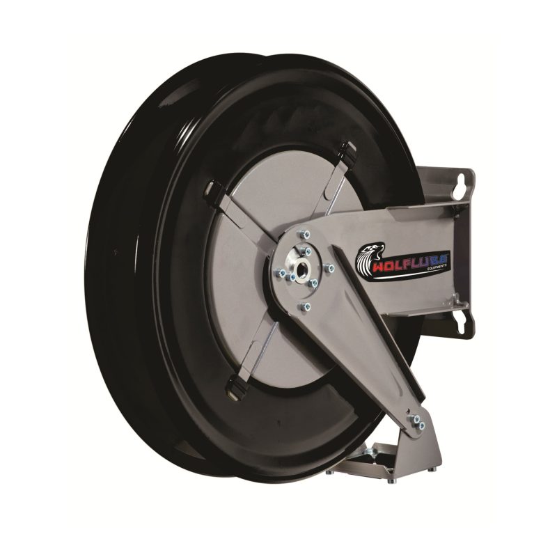 Automatic Hose Reel - F400 - For Grease - Up to 30' 3/8" - Without Hose - M3/8" x M3/8"