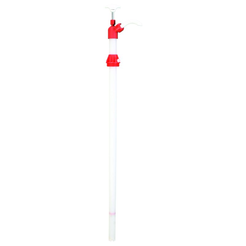 Manual Oil Pump - Nylon Chemical - For 55 gal Drum - Free Flow Rate 14 oz/stroke