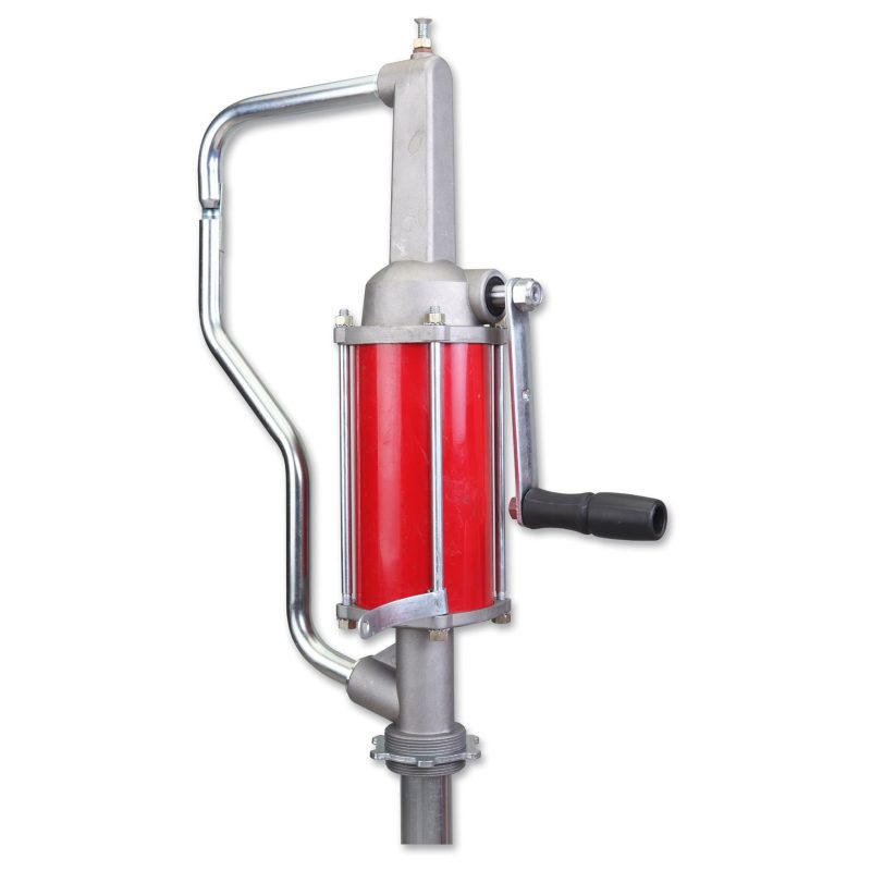 Manual Oil Pump - Quart / Litre Stroke - For 15 to 55 gal Drum - Free Flow Rate 1 qt/stroke