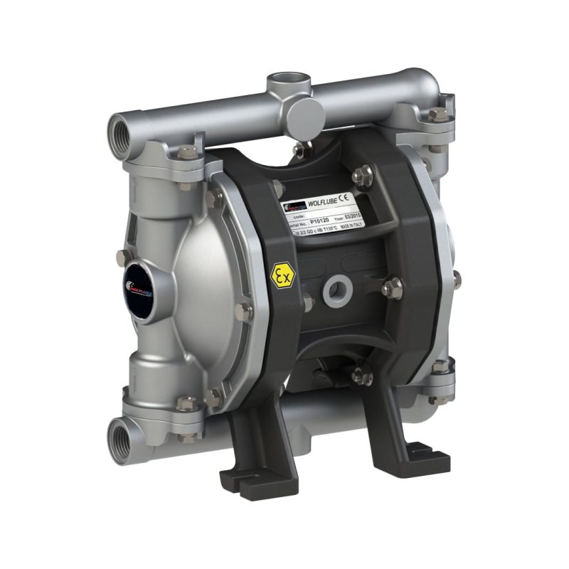 Diaphragm Pump - Aluminum - 1/2'' - For Oil and Diesel - Free Flow Rate 14.5 gpm