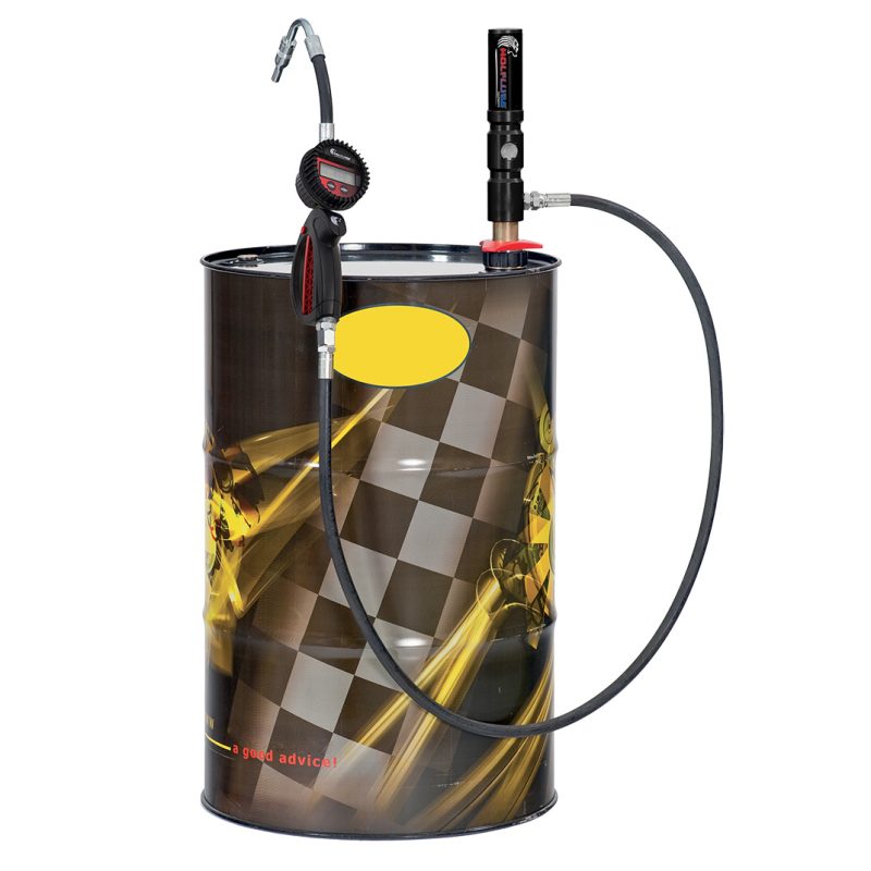 Oil Kit for 55 gal Drum with 5:1 pump, Dispensing Hose and Digital Control Handle