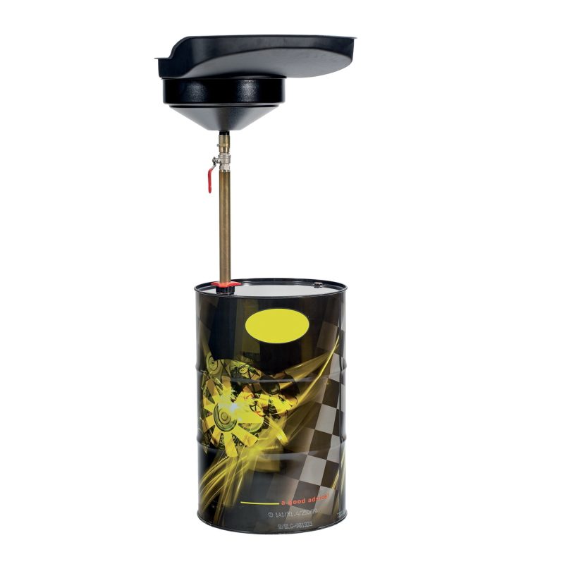Oil Drain Unit - Portable - 5.3 gal Capacity - Recovery Basin + Plastic Extension Only