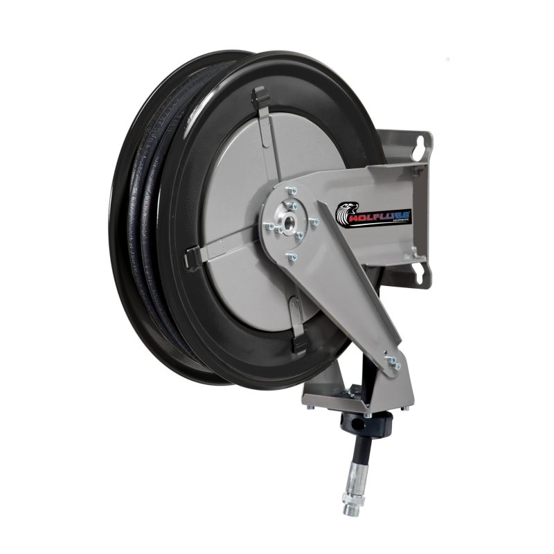 Automatic Hose Reel - For Oil - 1/2'' - 80' Hose - M1/2'' x M1/2''