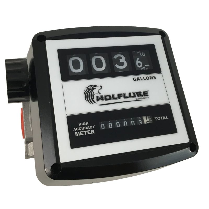 Mechanical Fuel Meter - 4 Digits - (F) 1" - (F) 1" - Up to 32 gpm