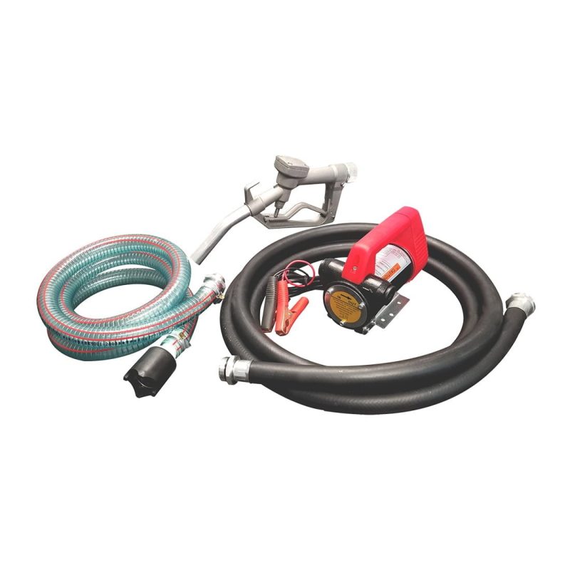 Fuel kit - 24V - 18 gpm - For Diesel - with Hose and Manual Nozzle