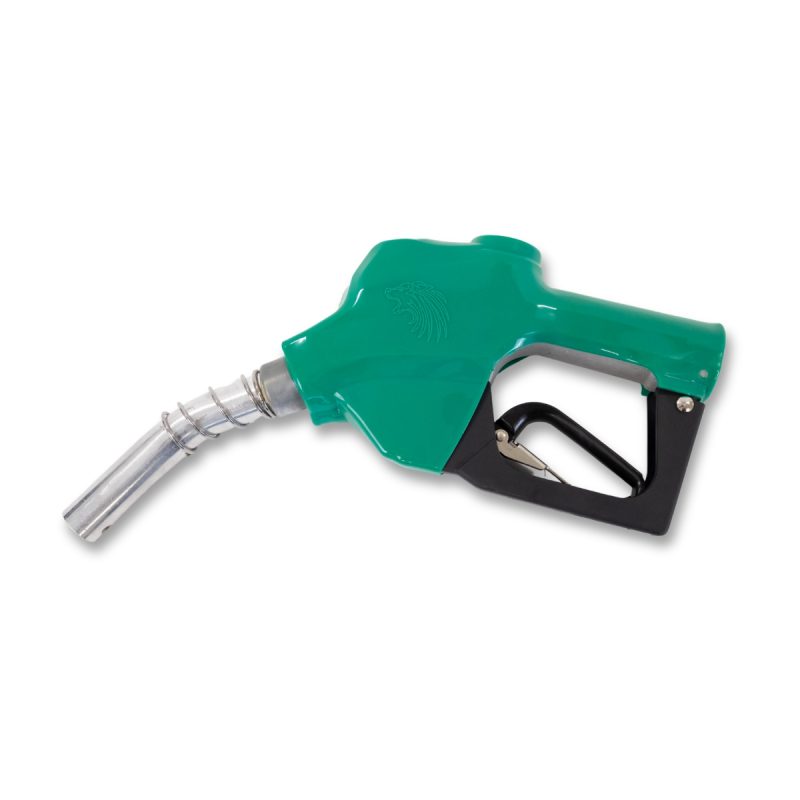 Automatic Fuel Nozzle - 1'' - Inlet 1'' NPT - No Pressure No Flow - Green - Up to 32 gpm