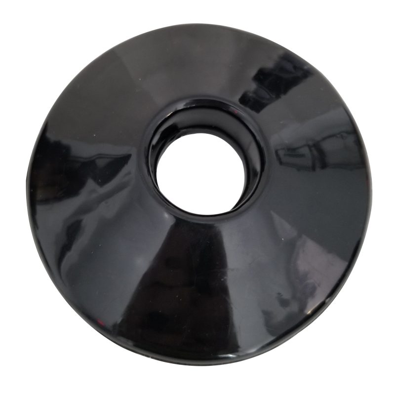 Fuel Nozzle Splash Guard - For 1/2" and 3/4" Spout - Black