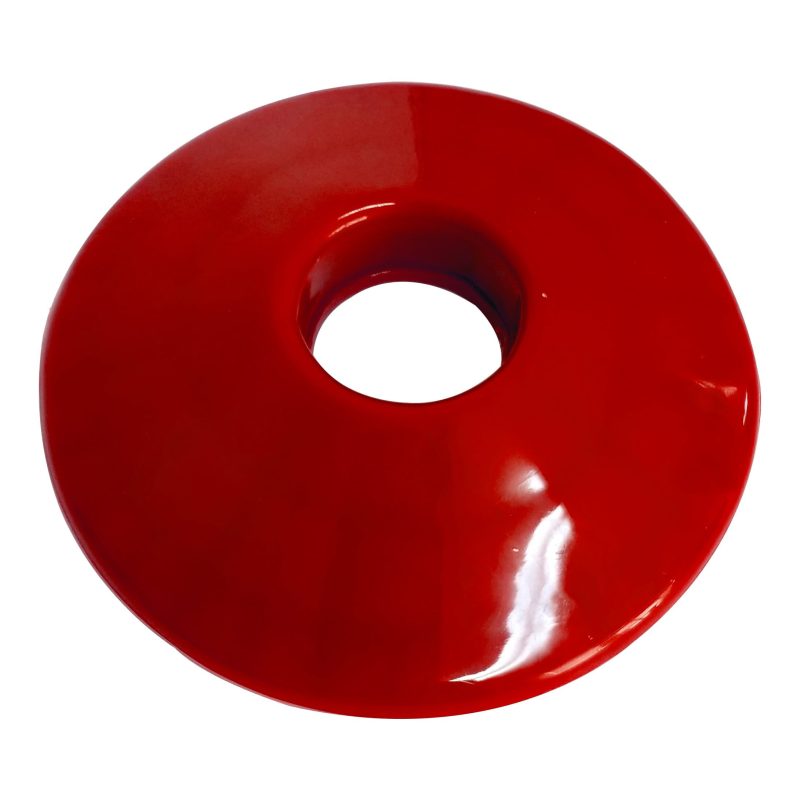Fuel Nozzle Splash Guard - For 1/2" and 3/4" Spout - Red