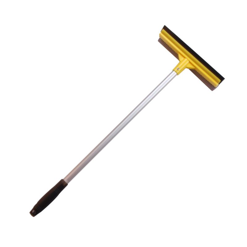 Window Squeegee - in Aluminum with Sponge - Big - Length up to 20" - Head Size 8 - Case with 5